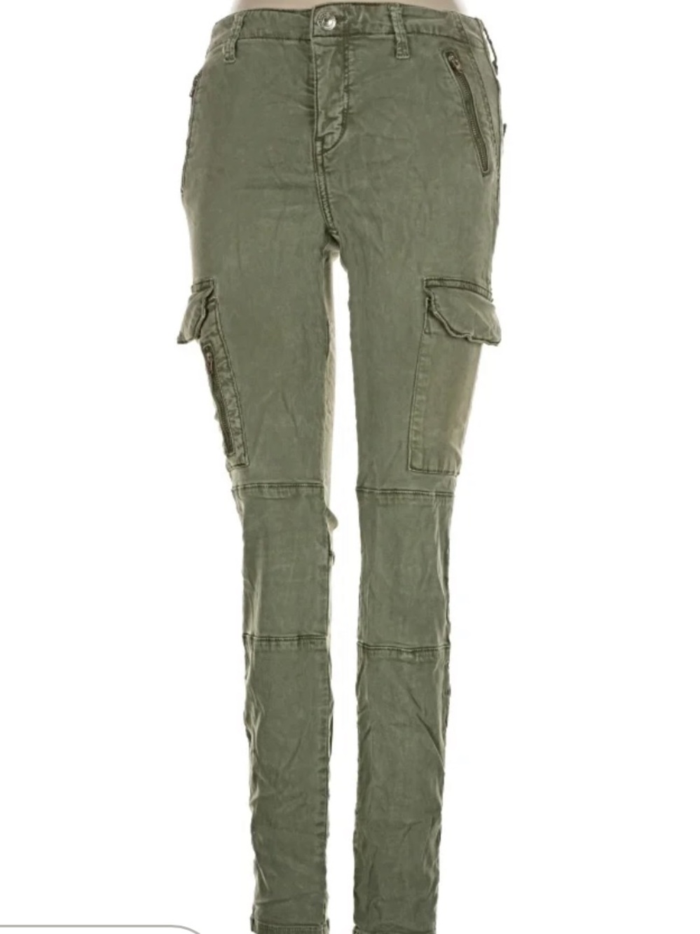 Vintage Zara low rise  khaki cargos